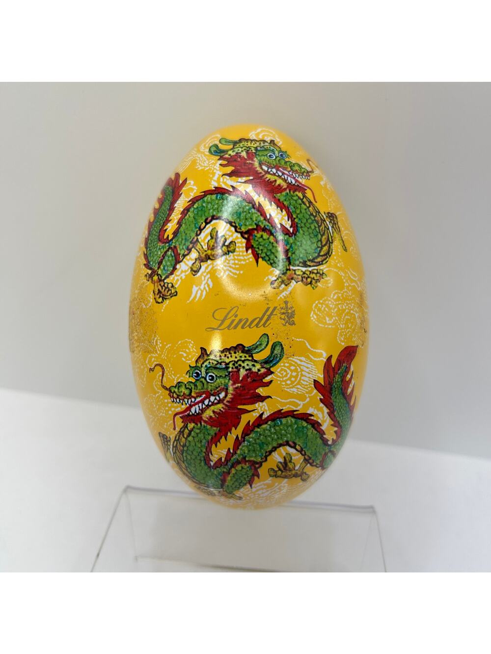 Lindt Tin Egg with Dragons – Lunar New Year Chocolate Keepsake Container